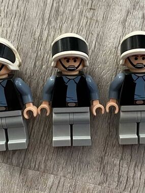 LEGO Star Wars Minifigures Rebel Scout Trooper Lot of 3